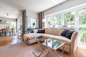 Exklusive Eigentumswohnung mit Gäste-WC, Kamin, KNX-System, großem Balkon und Tiefgarage – 22459 Hamburg – Vorschaubild 4