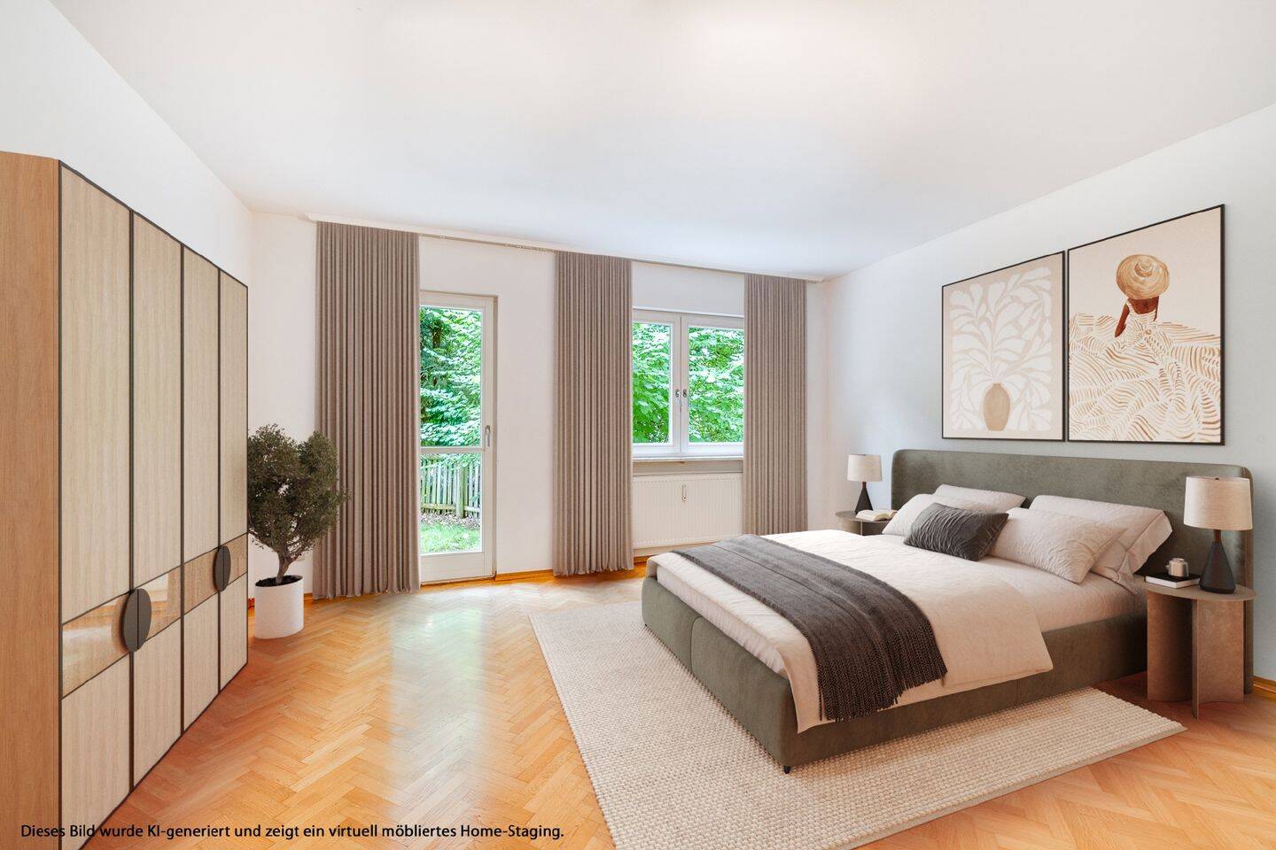 AIGNER - Schöne 2-Zimmer Wohnung mit Terrasse und großem Garten in Harlaching! – München – Vorschaubild 6