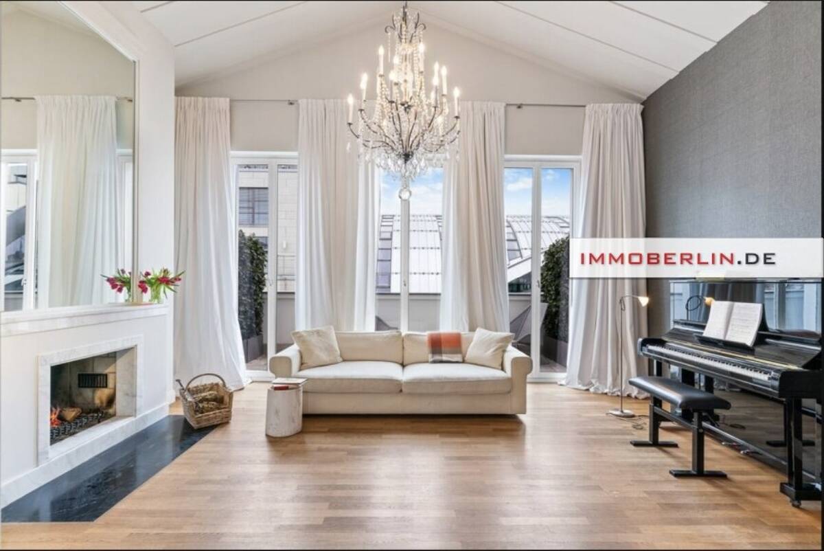 IMMOBERLIN.DE - Luxuriöses Townhouse in Toplage - renommierte Architektur für Wohn- & Büronutzung – 10117 Berlin – Bild 1 von 9