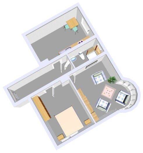 Da kommt man gern Heim. ansprechende 2-Zimmer-Wohnung