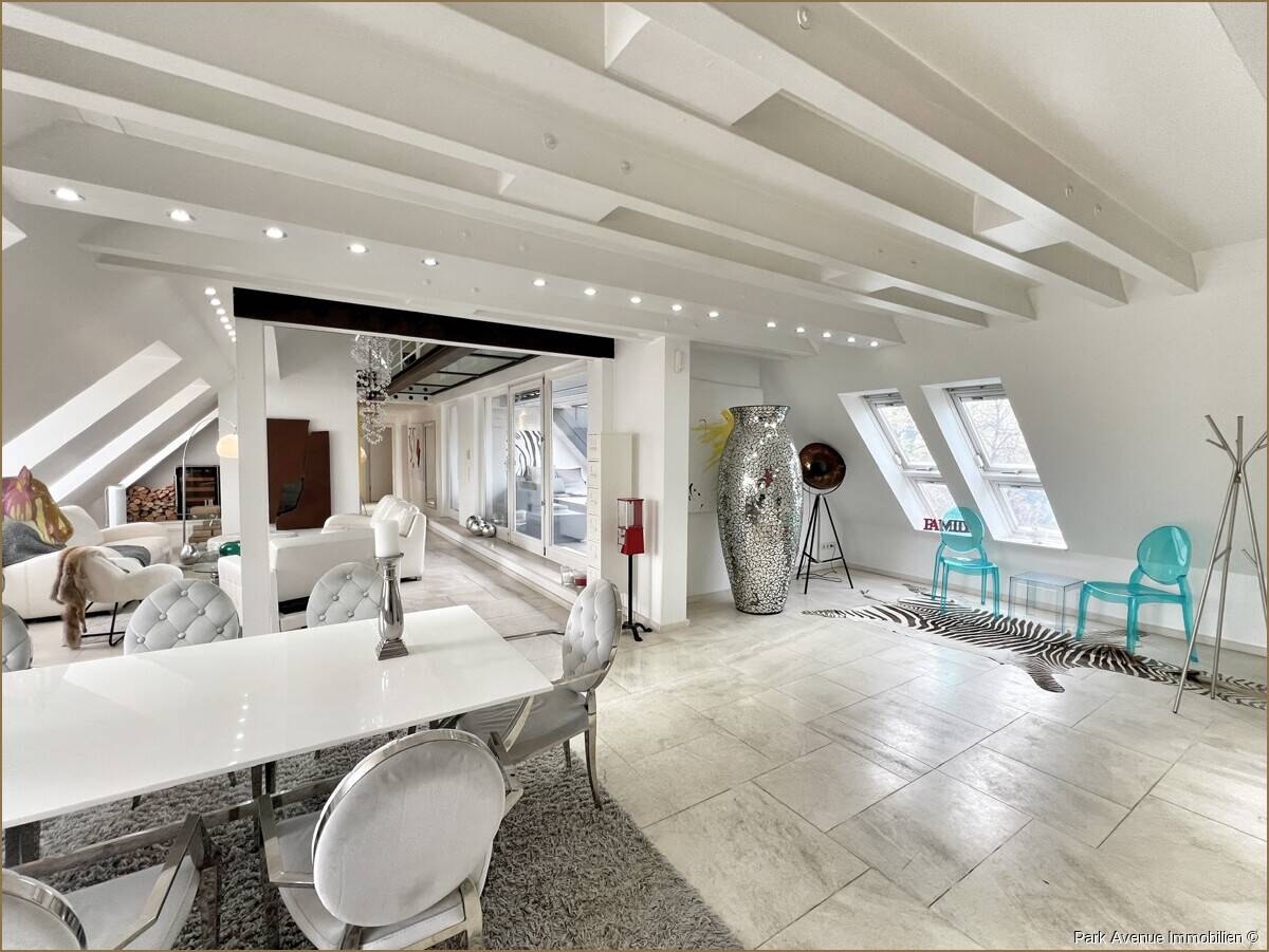 1 Home - 2 Options. Penthouse mit Blick über den Herzogpark - Mit separierbarer Einheit für Homeoffice oder Studio. – München – Vorschaubild 8