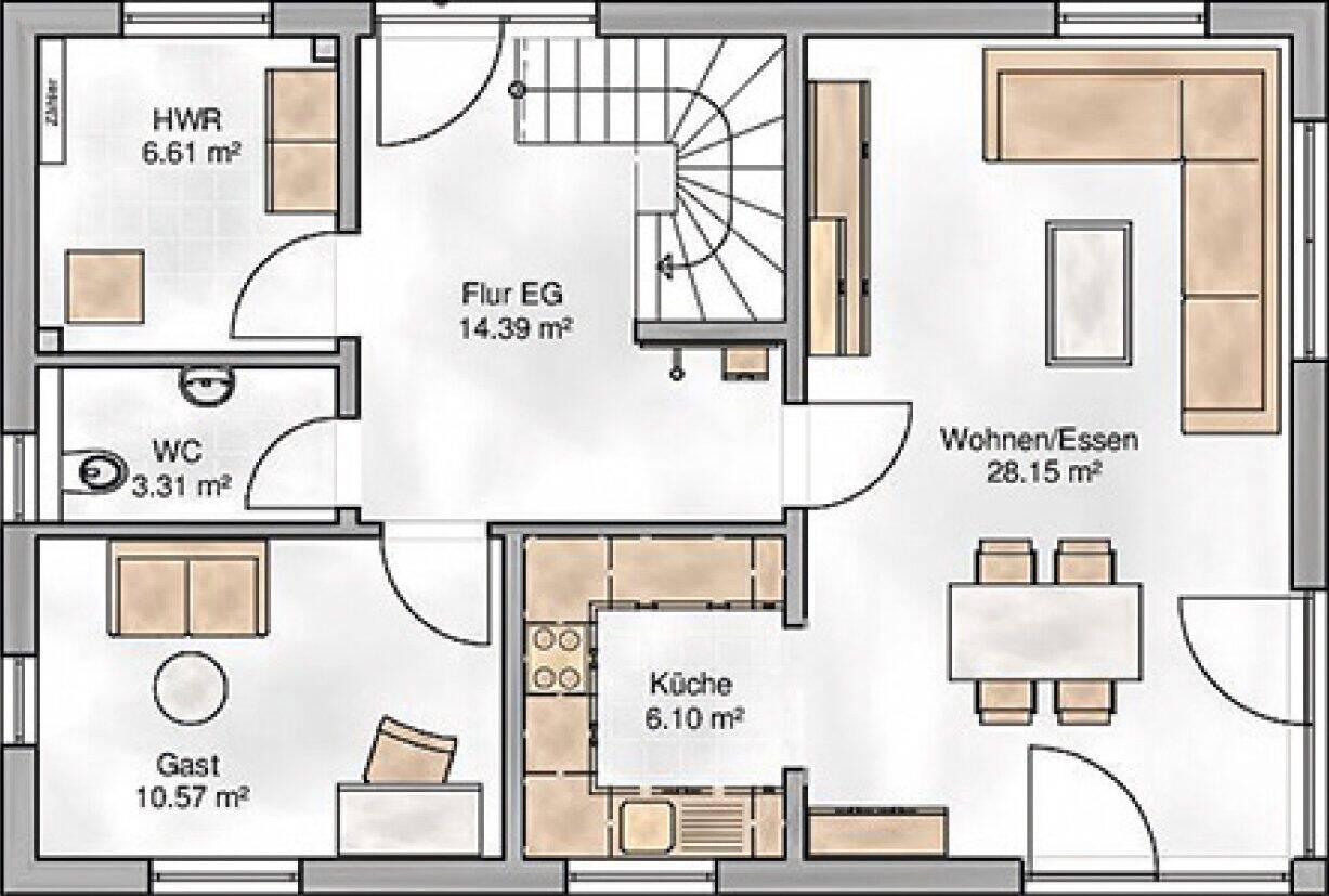 Hier beginnt Ihr neues Leben – Einfamilienhaus „Meran“ mit Grundstück in Dingolfing – Dingolfing – Vorschaubild 8