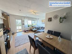 Gepflegte 3-Zimmer-Eigentumswohnung mit Balkon, Garage und Stellplatz in ruhiger Lage – 90547 Stein – Vorschaubild 8
