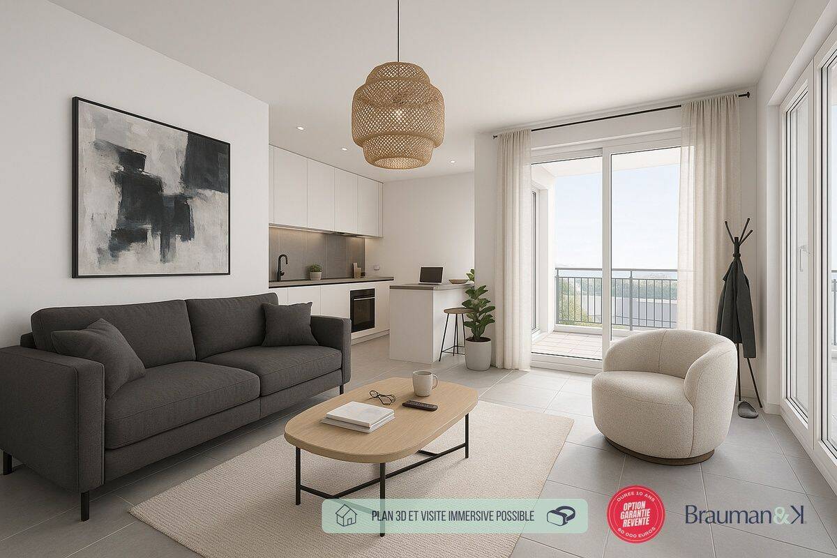Appartement 3 pièces 63 m² · à Besançon · 63 m² · 232 979 €