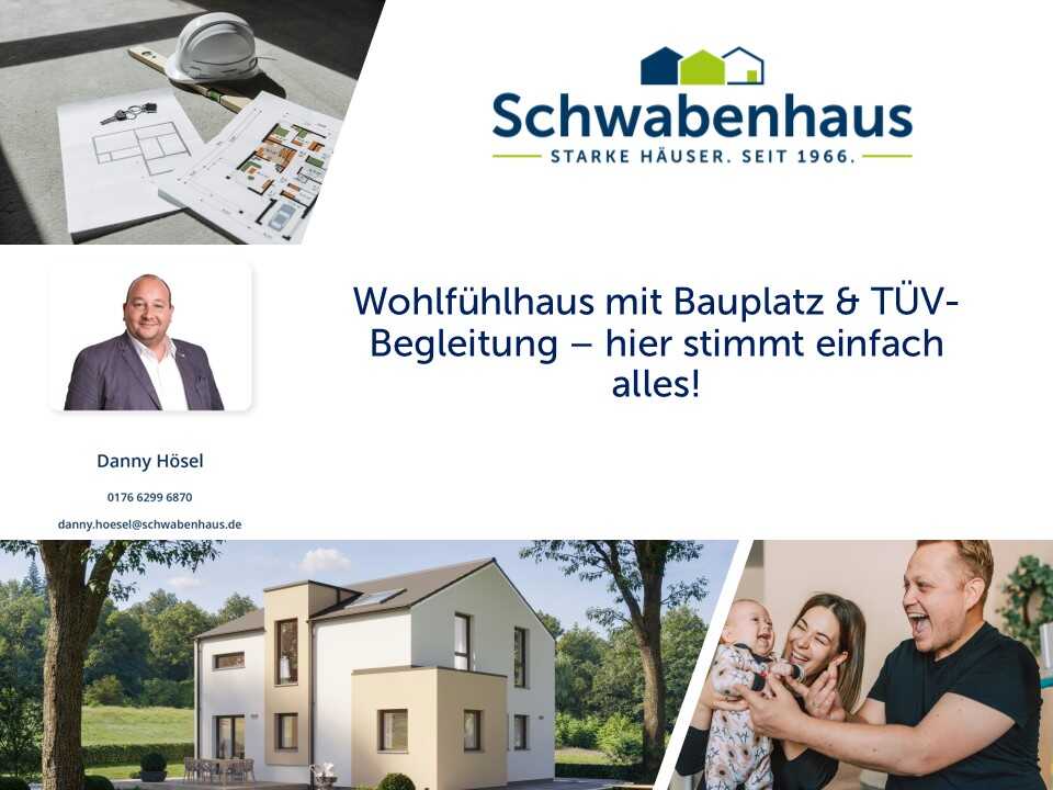 Leben, Lachen, Wohlfühlen - hier wächst Ihre Familie in Geborgenheit – Schönwalde-Glien – Bild 1 von 9
