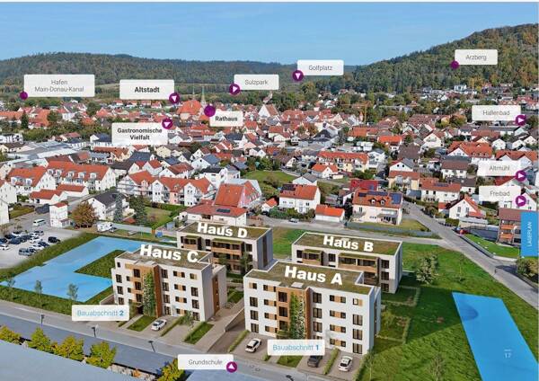 Dachgeschosswohnung in 92339 Beilngries mit 111,02 m² kaufen