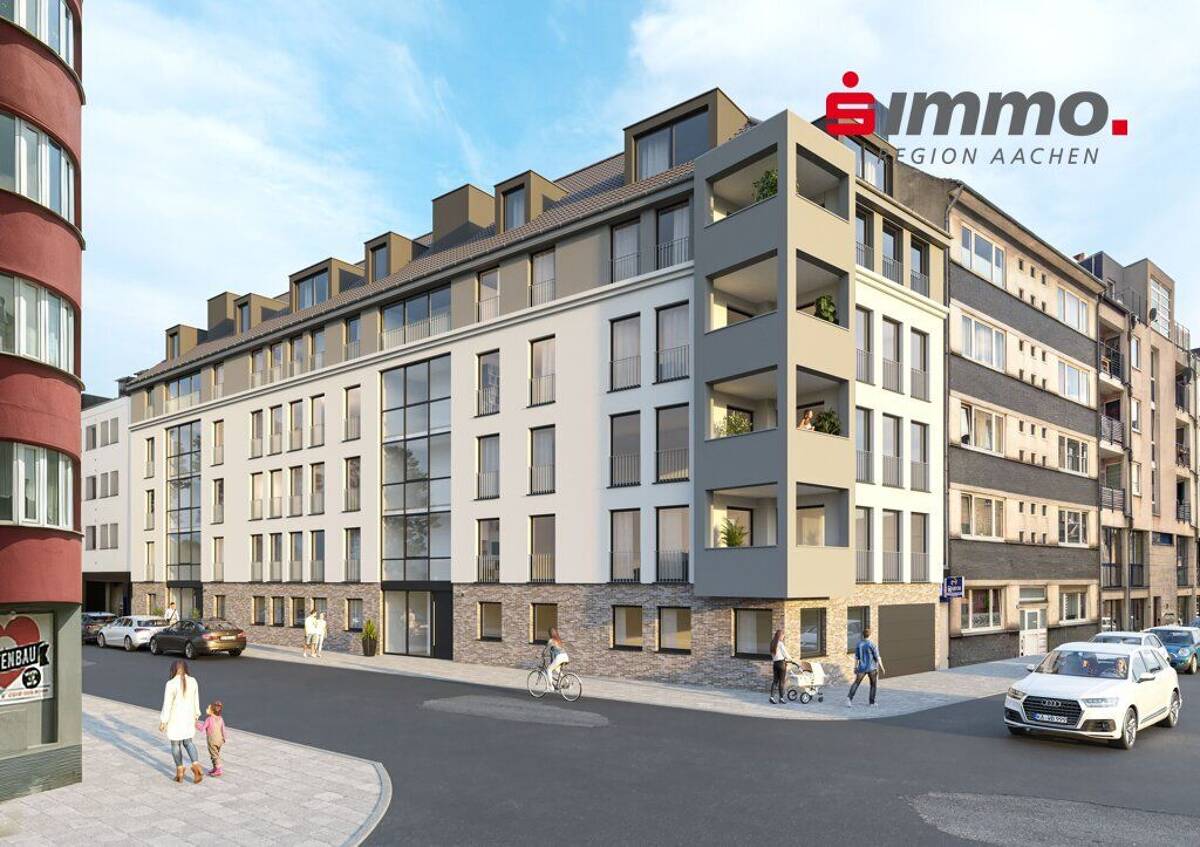 Bauoption für ein 29 Wohneinheiten umfassendes Gebäude mit Tiefgarage im beliebten Frankenberger Viertel – 52066 Aachen – Bild 1 von 9
