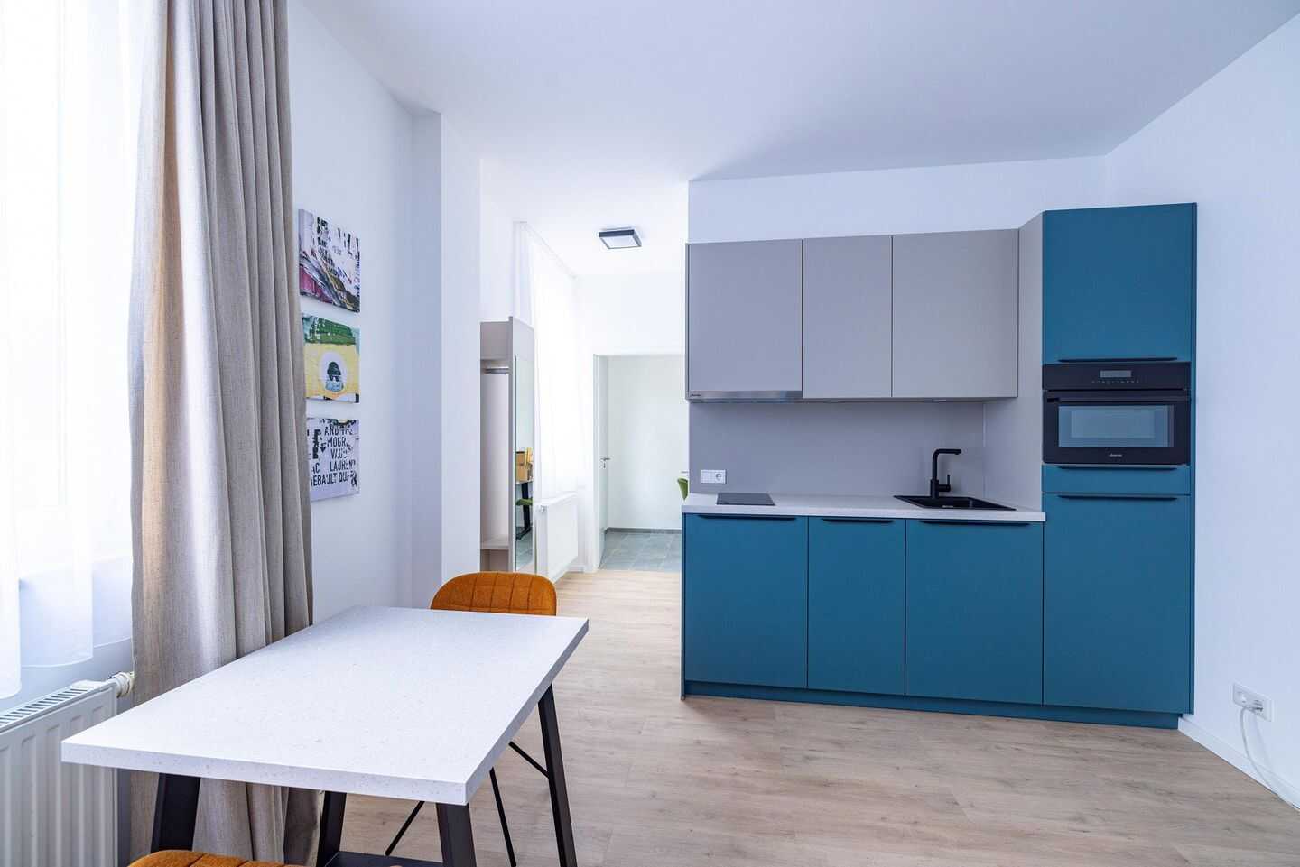 Charmante vollmöblierte 1-Zimmer-Neubauwohnung im 4. OG WE 86 – Nürnberg – Vorschaubild 4