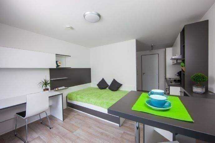 Möblierte Komfort-Apartments mit Balkon im "Junges Wohnen in Nürnberg" – Nürnberg – Bild 1 von 9