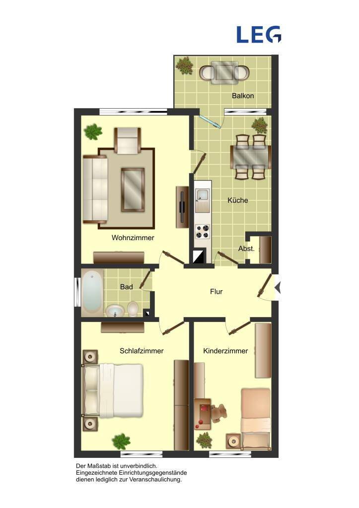 Bezugsfertige 3-Zimmer-Wohnung in Weddinghofen wartet ab dem 16.06.2025 auf Sie!!