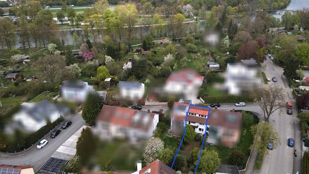 Gepflegtes Reihenmittelhaus in Offenhausen - flexibel nutzbar, grüne Ruhelage, direkt an Donau und Friedrichsau – Neu-Ulm – Bild 1 von 9