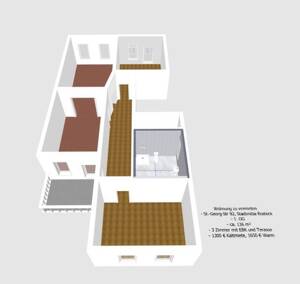 Helle 3-Zimmer-Wohnung mit Balkon und Terrasse im Herzen von Rostock – 18055 Rostock – Vorschaubild 3