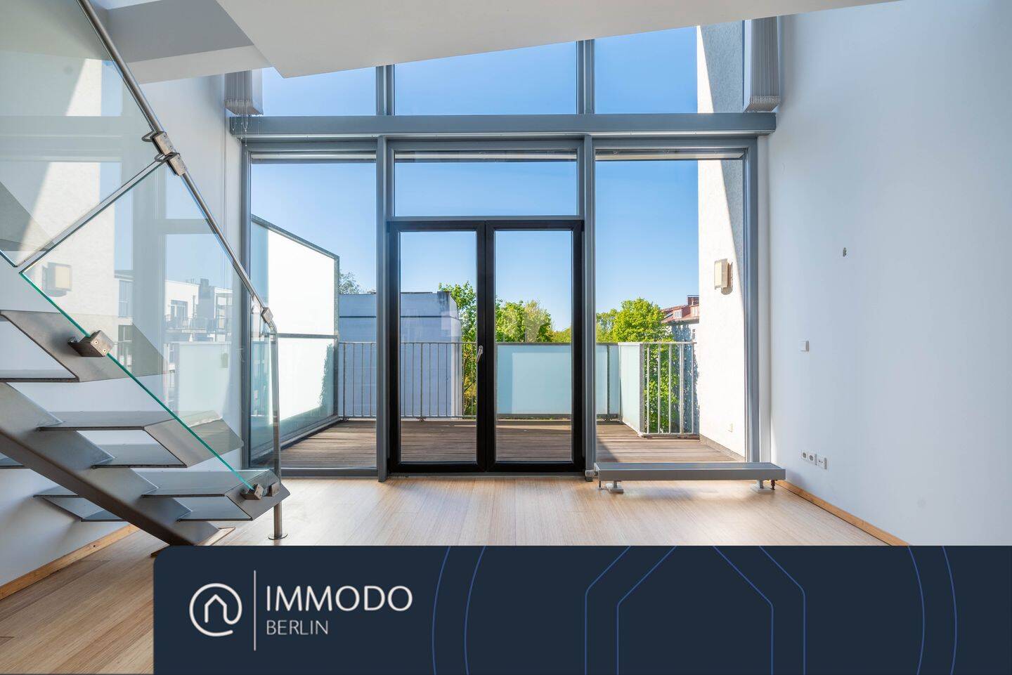 ?? Einzigartige 4-Zi Maisonette nahe der Spree - Penthouse mit Süd-Blk, 2 Bädern, Lift & TG-Stellpl