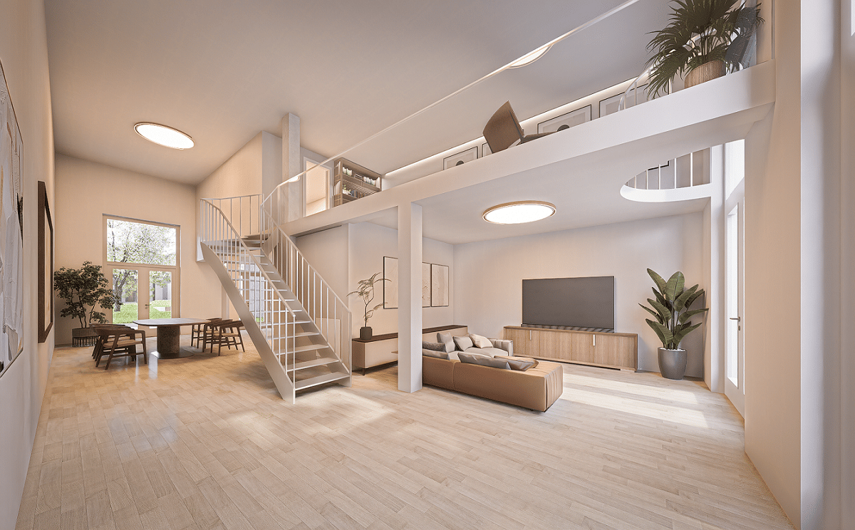 Atelier-Neubauwohnung