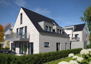 Helle Maisonettewohnung in zweiter Reihe.