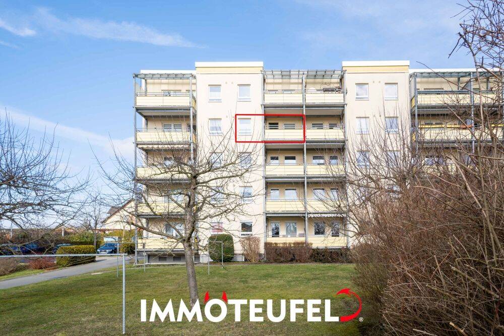 Gemütliche 2-Zimmer-Wohnung mit großen Balkon und Einbauküche – Chemnitz – Vorschaubild 3