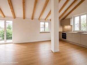 AIGNER - 3-Zimmer-Dachgeschosswohnung mit hohen Decken, Südterrasse und offenem Wohngefühl – 80689 München – Vorschaubild 4
