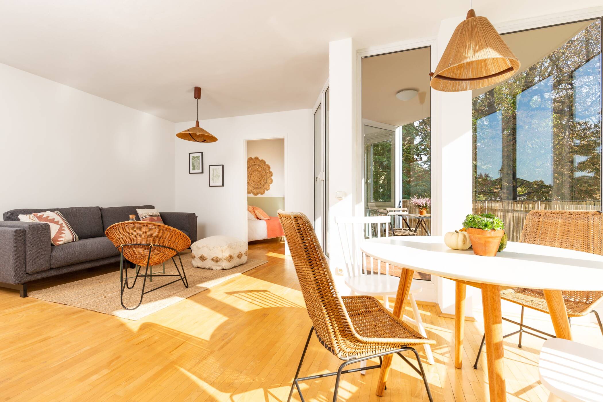 3-Zimmerwohnung direkt am Park im tropischen Stil – Berlin – Vorschaubild 5