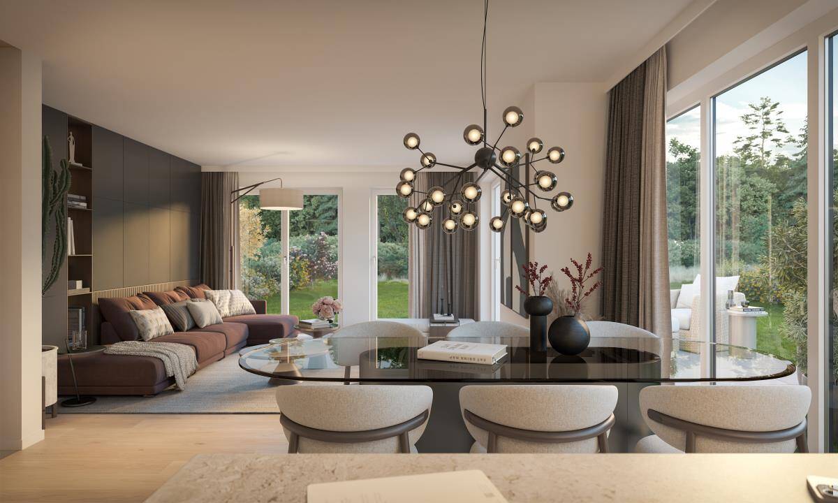 FORMHAUS | Großzügig. Doppelhaushälfte für Familien. – 80995 München – Bild 1 von 9
