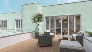 Penthouse-Feeling pur! 139 m² Luxus, 2 Dachterrassen & stylisches Design über den Dächern von Winterhude!