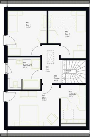 "Doppeltes Zuhause, doppelt gemütlich: Attraktives Doppelhaus auf exklusivem Grundstück – 33729 Bielefeld – Vorschaubild 4