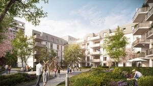 antaris Immobilien GmbH **2-Zimmer-Neubauwohnung mit Terrasse in bester Lage** – 99099 Erfurt – Vorschaubild 1