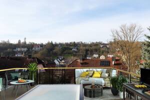 Außergewöhnliches Neubau-Loft über 2 Ebenen mit phantastischem Grünblick und Terrasse – 97078 Würzburg – Vorschaubild 2