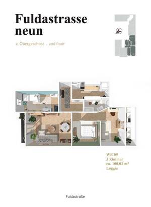 Großzügige Altbauwohnung mit Loggia | Bezugsfrei Ende 2026 – 12043 Berlin – Vorschaubild 4