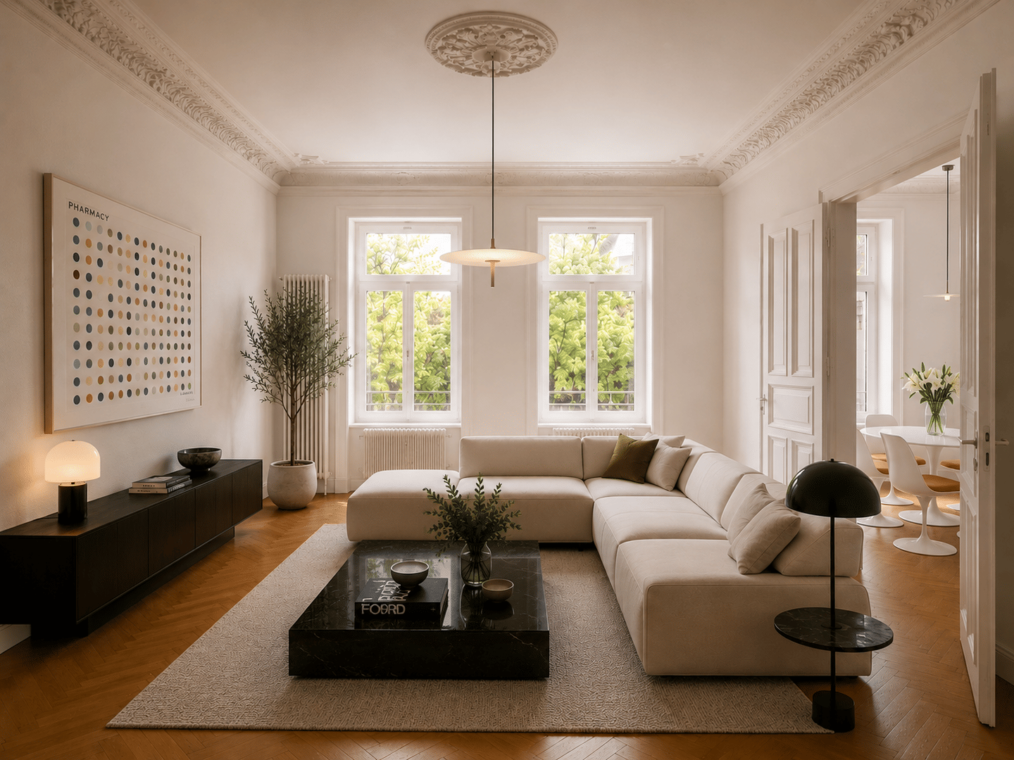 Ein architektonisches Juwel der Gründerzeit – Stilvolle Altbauresidenz mit historischem Charakter – Hamburg – Vorschaubild 6