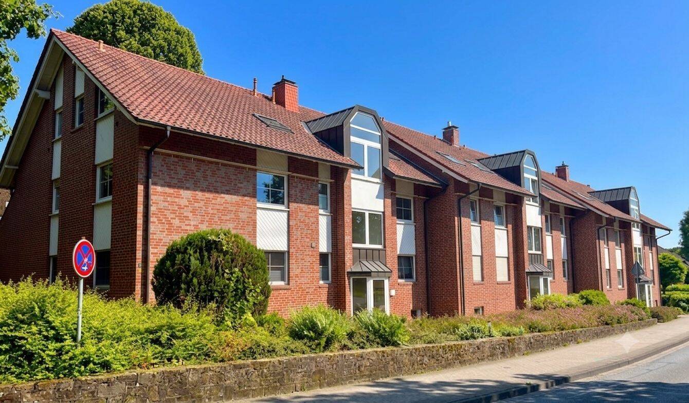 Helle Dachgeschosswohnung mit Balkon & Stellplatz in gepflegter Wohnanlage – Lotte – Vorschaubild 2