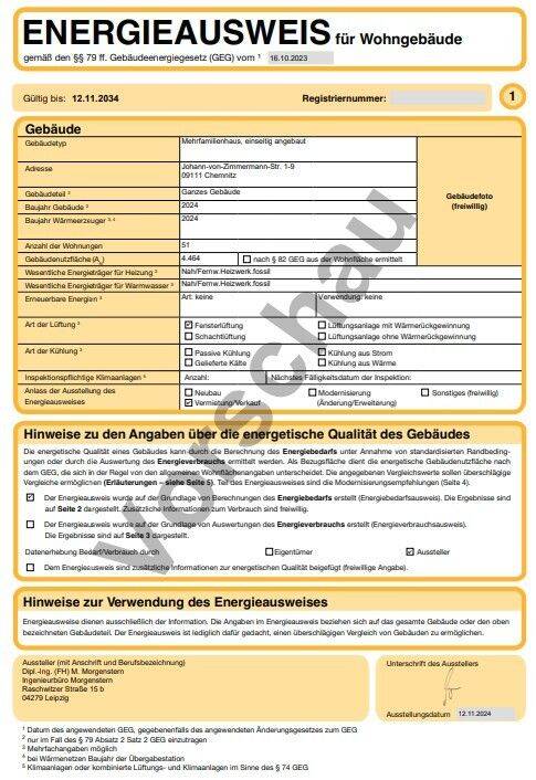 Erstbezug im Neubau: Exklusive Dachgeschosswohnung mit Loggia, Fußbodenheizung und Parkett! – Chemnitz – Vorschaubild 8