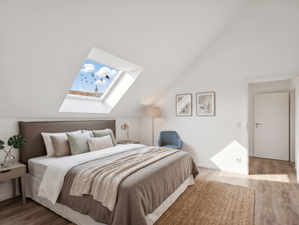A+ Dachgeschosswohnung mit sonnigem Balkon in Top Lage – München – Vorschaubild 4