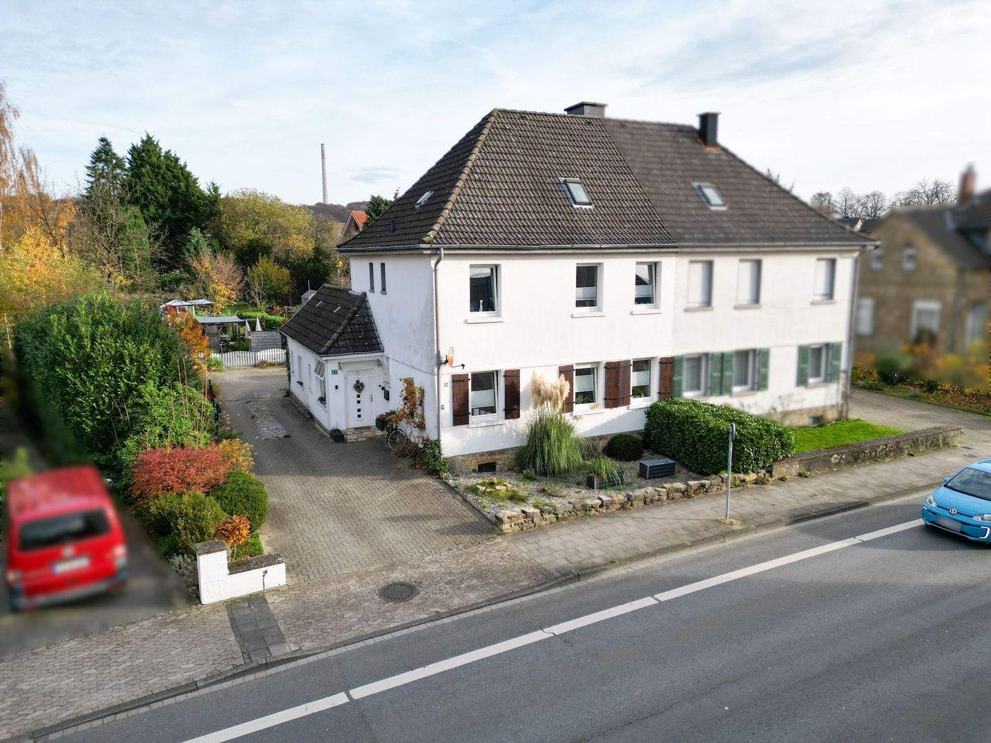 Provisionsfrei! Charmante Doppelhaushälfte mit großem Grundstück in Top-Lage von Ibbenbüren – Ibbenbüren – Bild 1 von 9