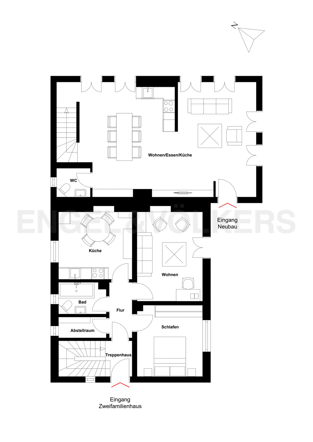 Vielseitiges Zweifamilienhaus mit Ausbaupotenzial – Manching – Vorschaubild 7