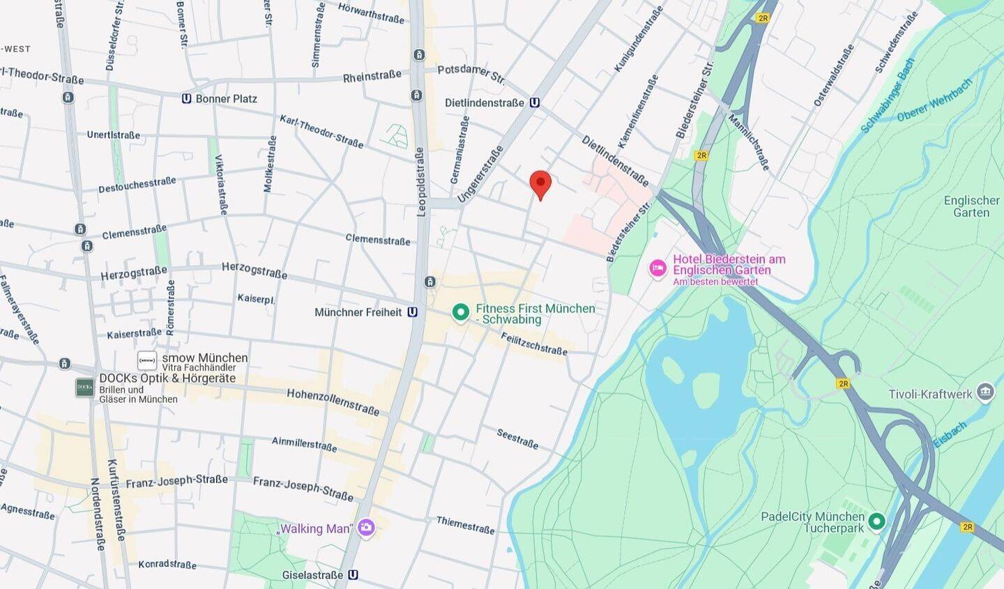 Stilvolles 1-Zi.-Studio in Schwabing! Balkon! Am Englischen Garten! – München – Vorschaubild 9