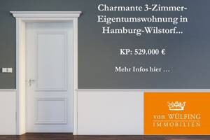 Charmante 3-Zimmer-Eigentumswohnung in Hamburg-Wilstorf...