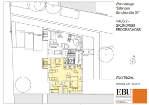Moderne 3 Zimmer-Wohnung im Herzen von Erlangen – 91052 Erlangen – Vorschaubild 1