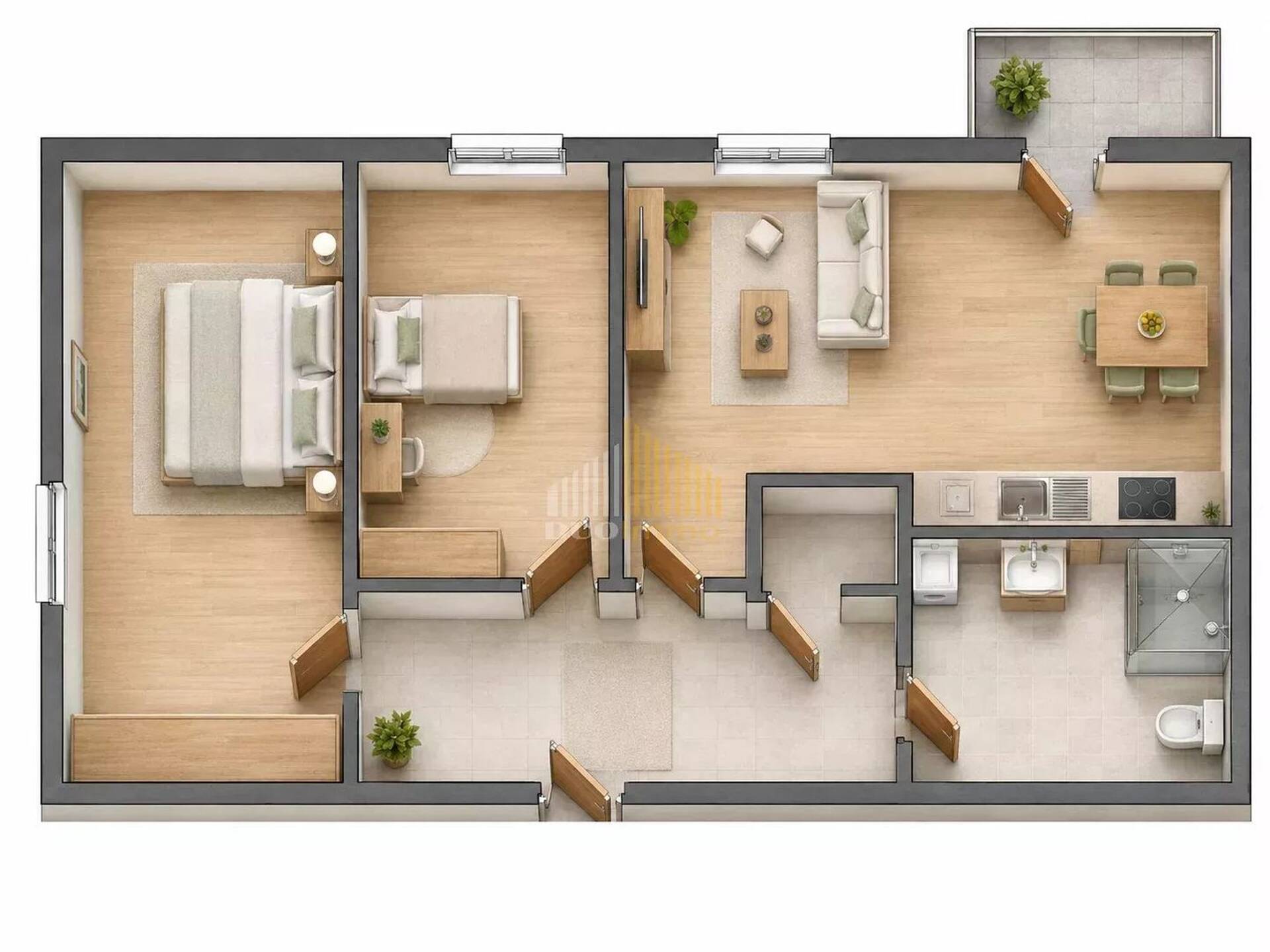Etagenwohnung in 54634 Bitburg mit 75 m² kaufen