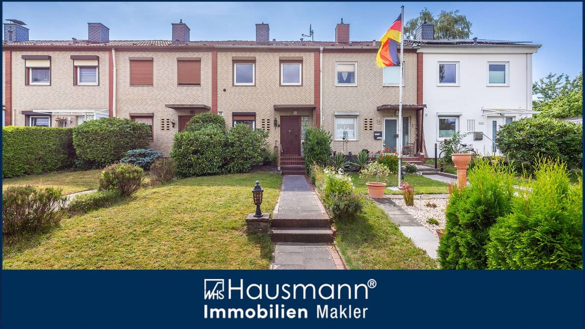 Familienfreundliches Zuhause am Raakmoor - Gepflegtes Mittelreihenhaus in Hamburg-Langenhorn! – 22417 Hamburg – Bild 1 von 9