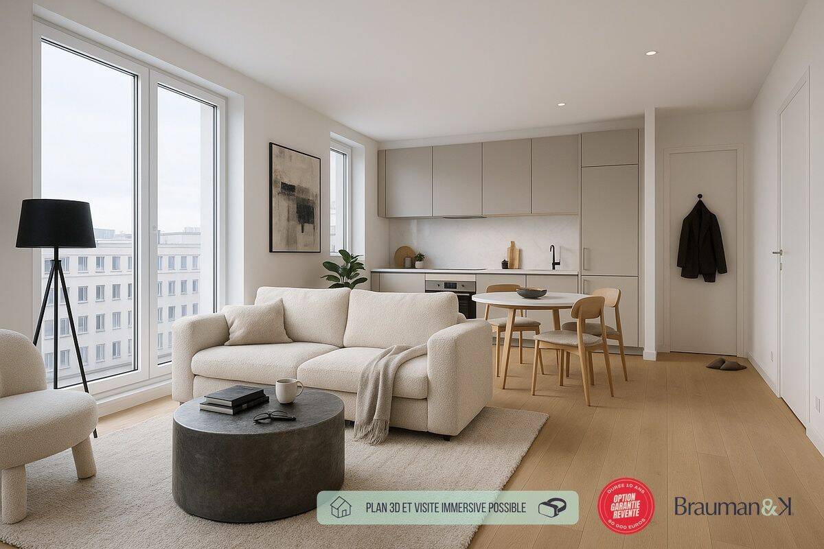 Appartement 1 pièce 22 m² · à Dijon · 22 m² · 133 050 €