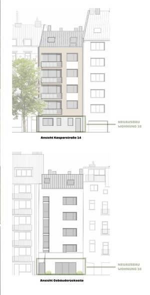 Modernisierte 2-Zimmer-Wohnung mit Loggia in attraktiver Kölner Lage! Kasparstraße 14, Köln - WE3 – 50670 Köln – Vorschaubild 8