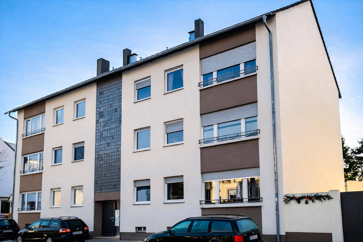 Vermietete 3-Zimmer-Dachgeschosswohnung in Mannheim-Waldhof - solide Kapitalanlage
