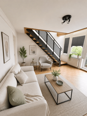 Wohnen über zwei Ebenen - offene Architektur und lichtdurchfluteter Loftcharakter – 22177 Hamburg – Vorschaubild 4