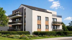 Moderne Dreiraumwohnung mit Aufzug und Terrasse in Leipzig Thekla