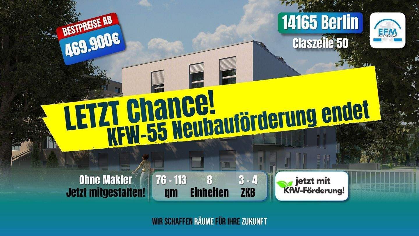 ++ZINS-/MIET-/ENERGIESPAREND++ 3 ZKB mit KfW 100.000€-Darlehen