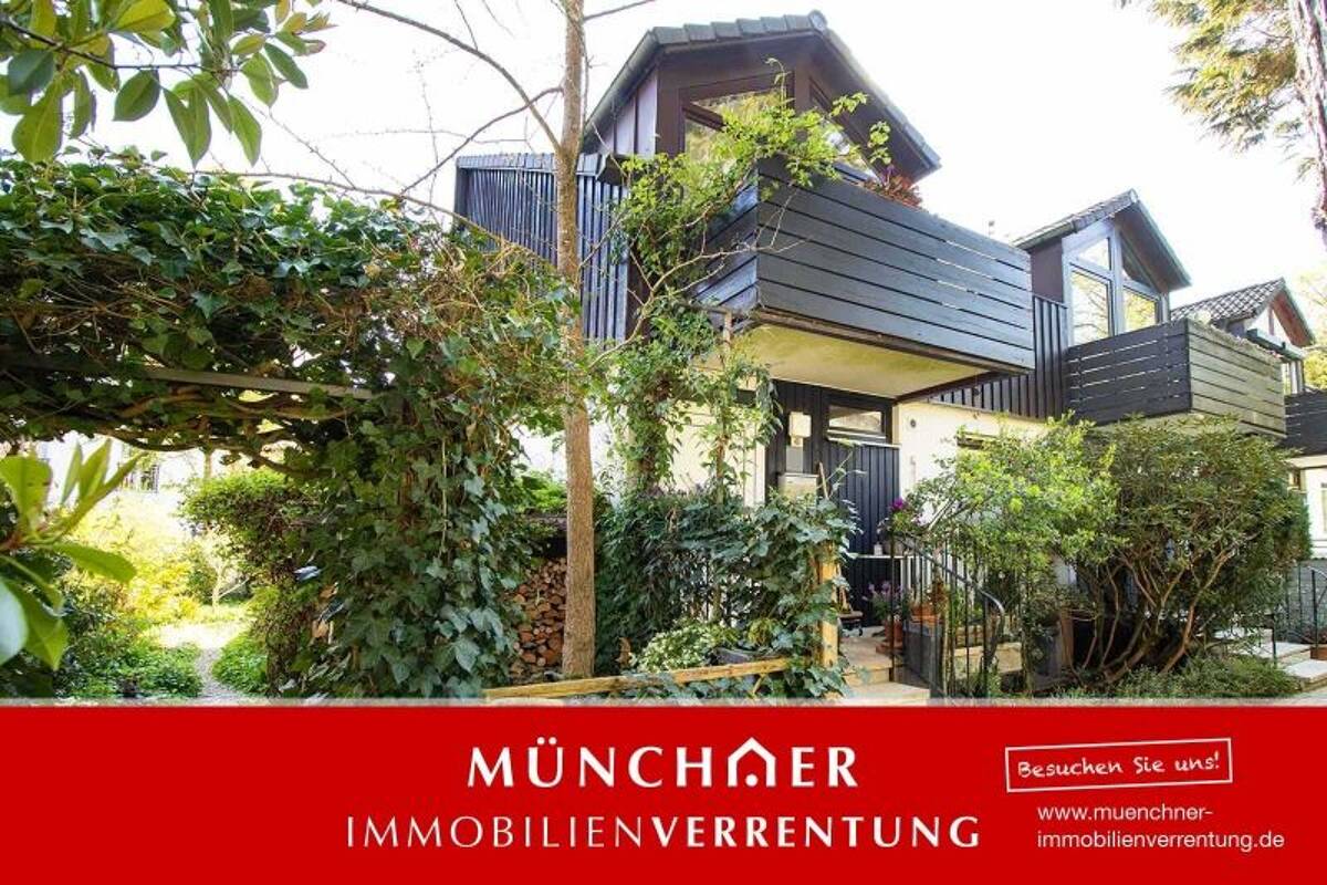 Gepflegtes Split-Level-Reiheneckhaus in wunderschöner & ruhiger Lage in München-Solln – 81479 München – Bild 1 von 9