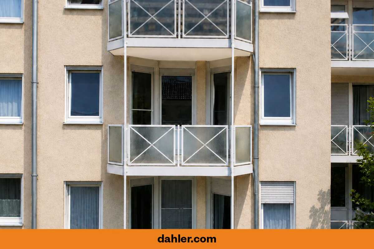 Attraktive 2-Zimmer-Wohnung mit Südbalkon – 64293 Darmstadt – Bild 1 von 9