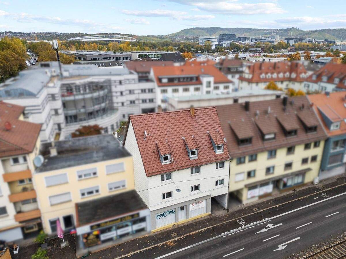 Exklusive Kapitalanlage in Stuttgart! Zentrumsnahes Mehrfamilienhaus mit attraktiven Gewerbeflächen – 70188 Stuttgart – Bild 1 von 9
