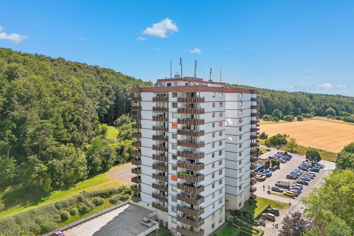 Wohnen mit Weitblick - 2-Zimmer-Eigentumswohnung in der obersten Etage!