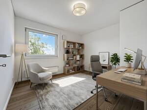 "OBEN ANGEKOMMEN": Sonnige & ruhige Penthouse-Wohnung mit Aufzug, Weitblick und modernem Wohnkomfort – 81369 München – Vorschaubild 4